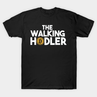 The Walking Hodler, Bitcoin T-Shirt